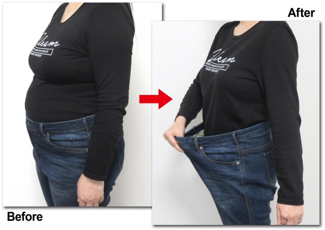 ダイエットのビフォーアフター