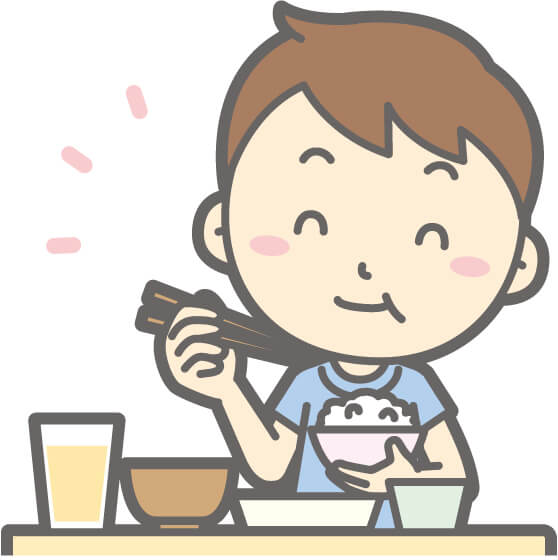 よく噛む