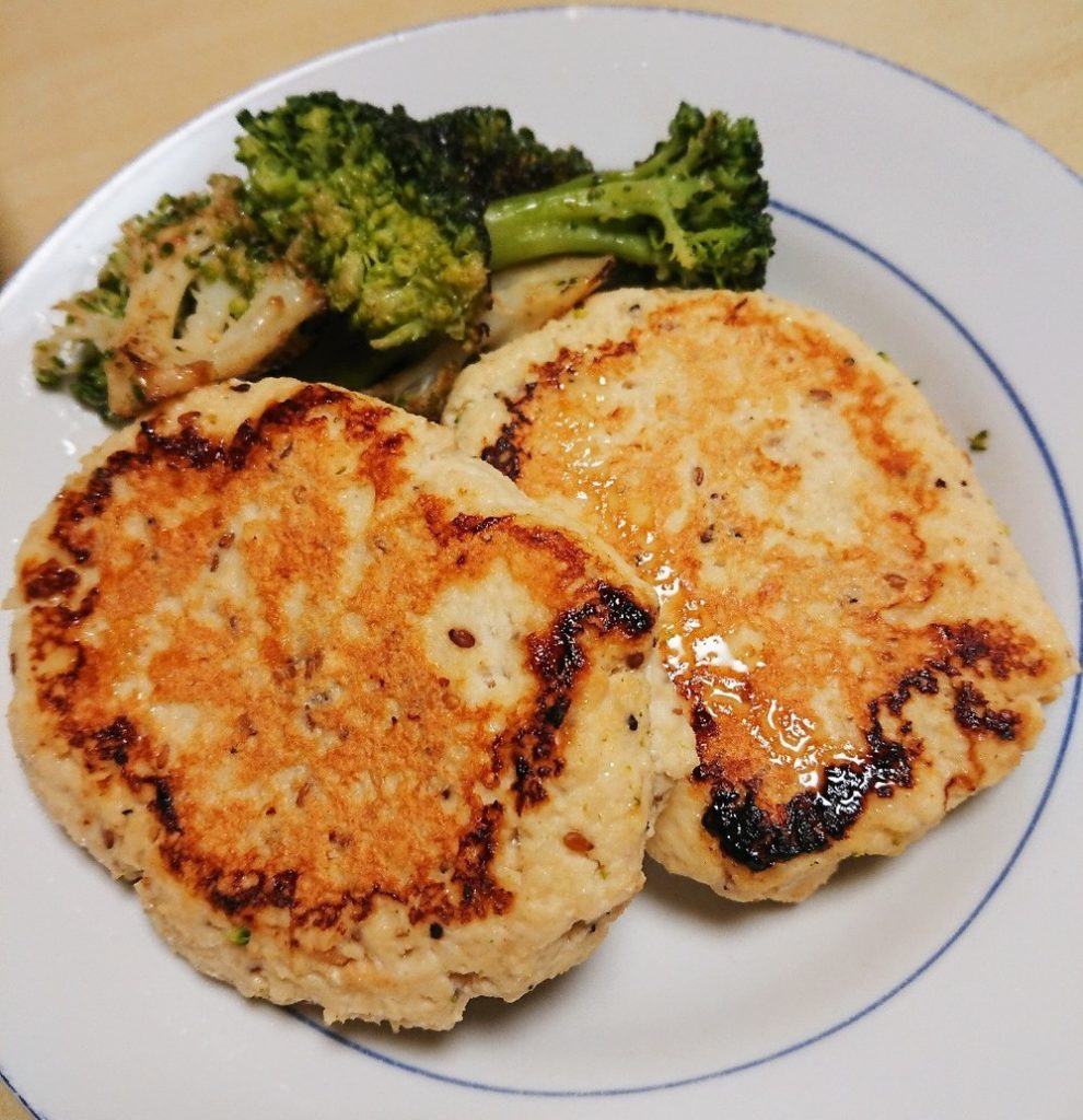 高野豆腐ハンバーグ