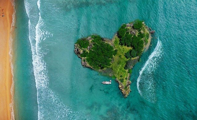 ハートの孤島