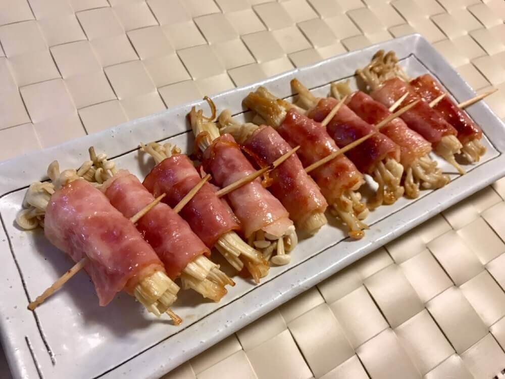 えのきベーコン巻き巻き