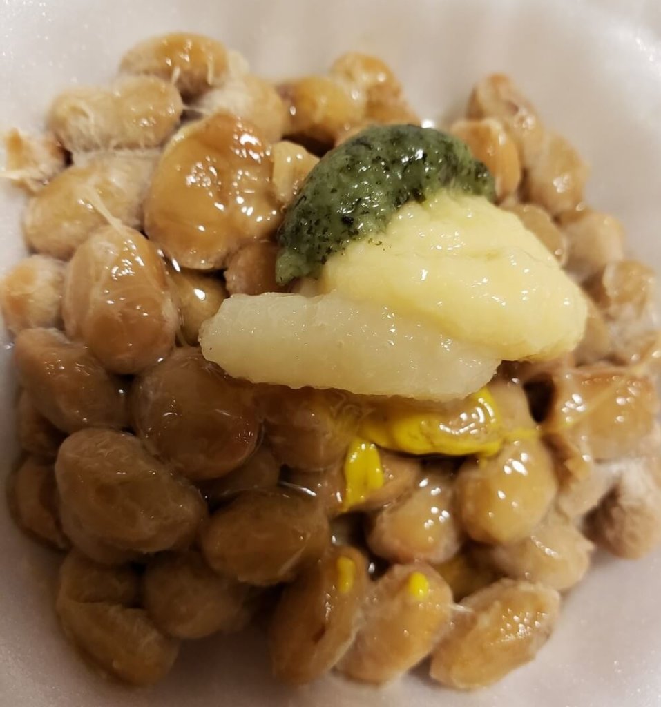 薬味青しそにんにく生姜納豆
