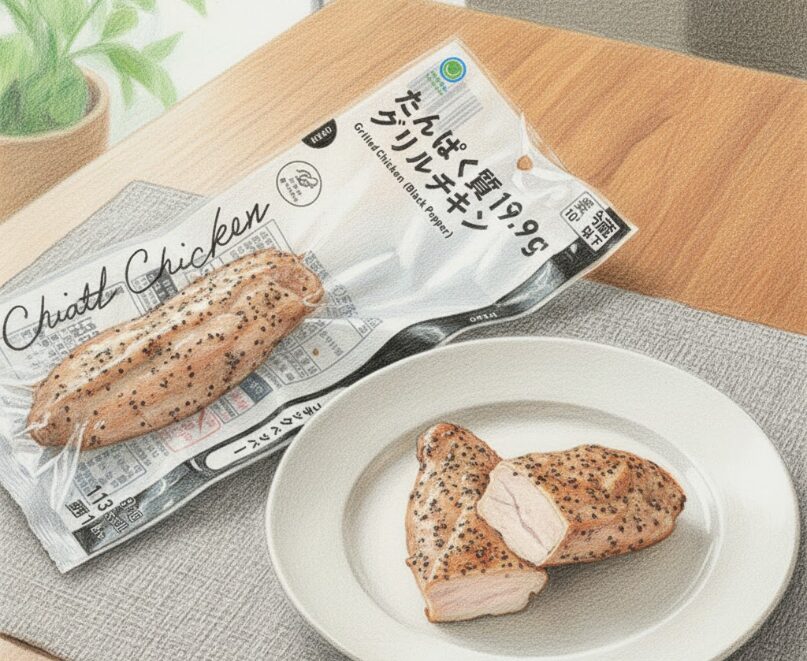 ファミマのグリルチキンは太る？成分を分析