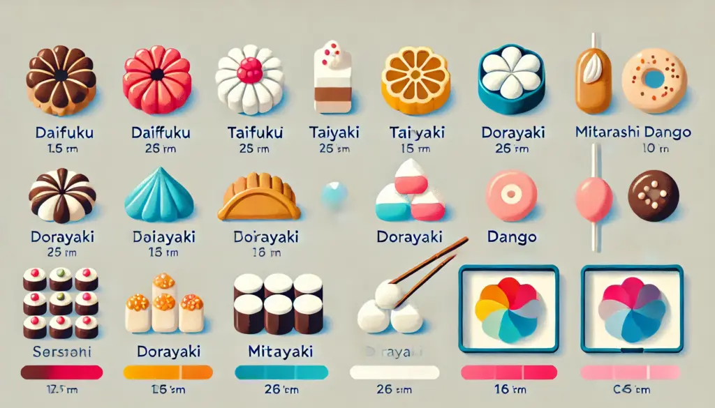 一番太る和菓子は何?みたらし団子との比較