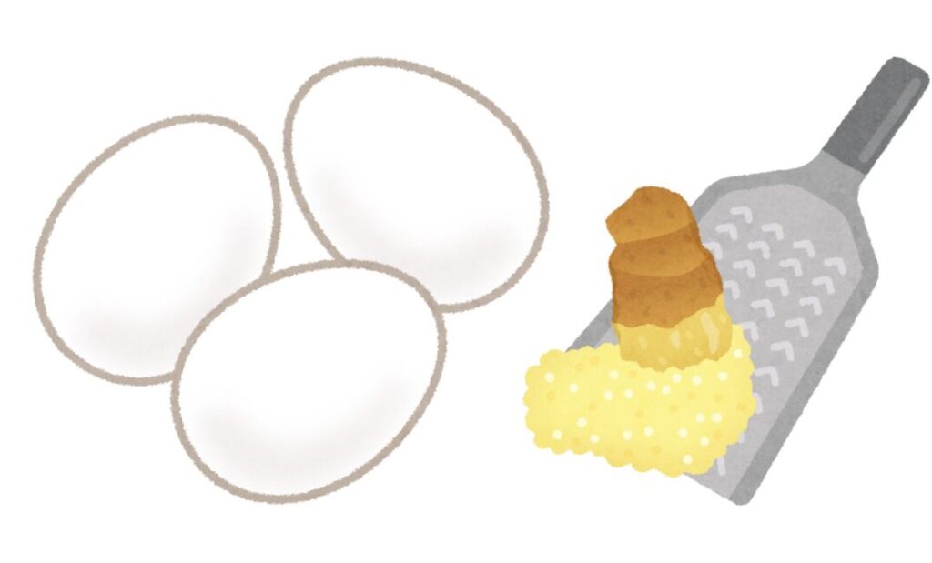 夜食のうどん：卵と生姜を使った消化に良いレシピ