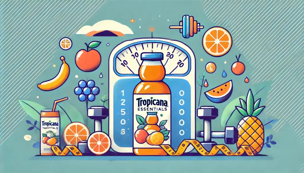 トロピカーナエッセンシャルズ:ダイエット中に飲んでも大丈夫?