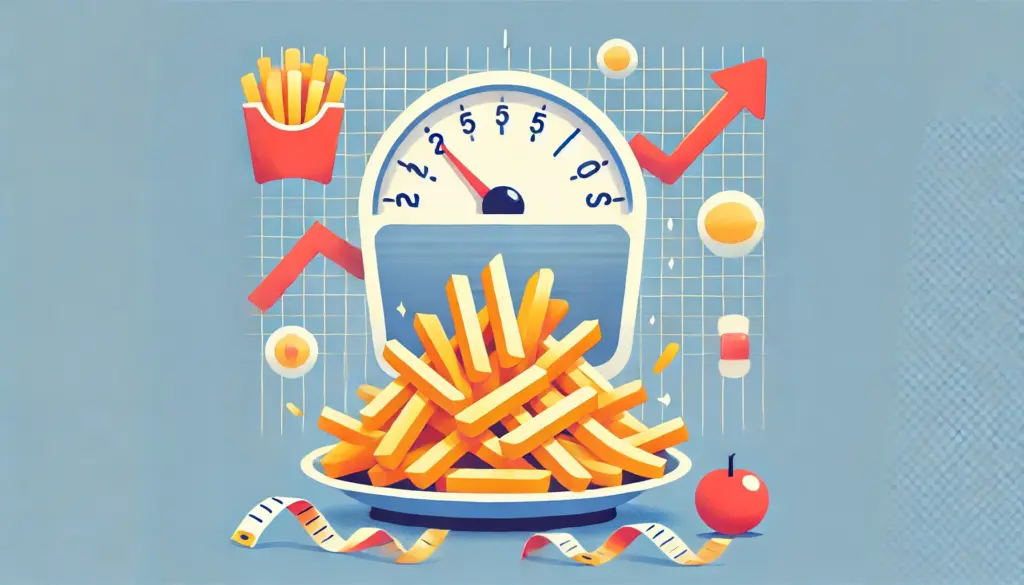 フライドポテトで太る理由とは