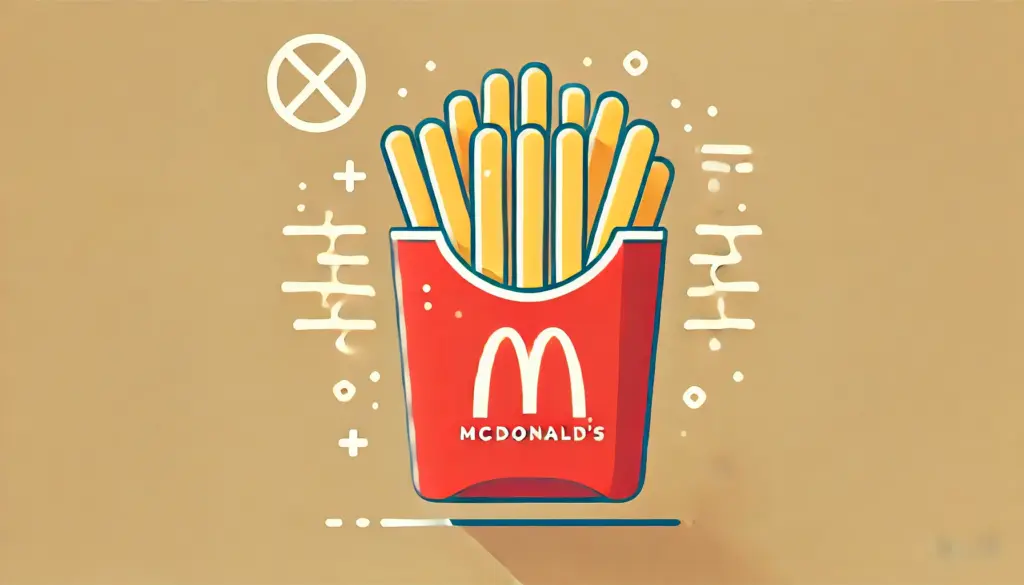ダイエット中にマックのポテトを食べたら太る？