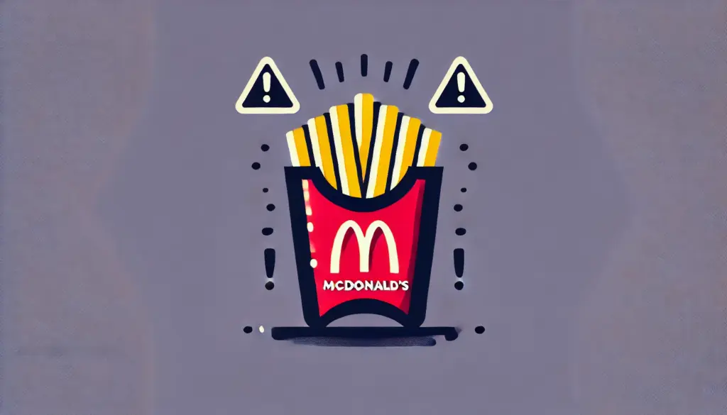 マックポテトの恐ろしすぎる現実とは