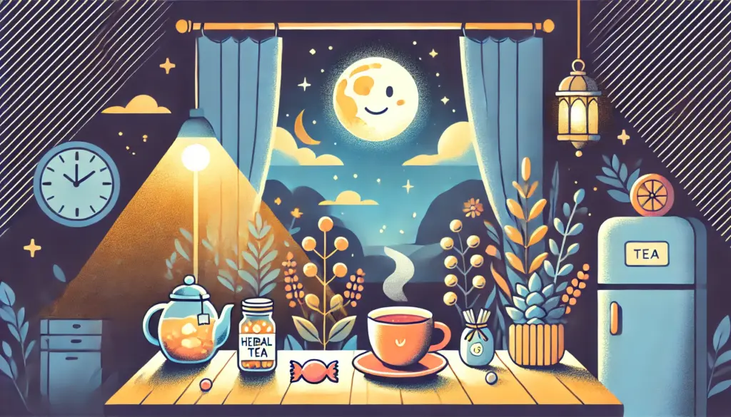 夜にお菓子を食べてしまった時の対処法