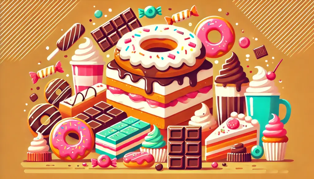 お菓子の中で1番太るものは何?