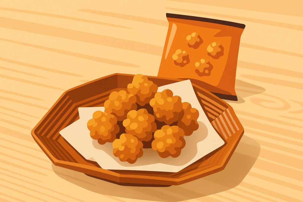 こつぶっこは太る?太らないための工夫と似てるお菓子との比較