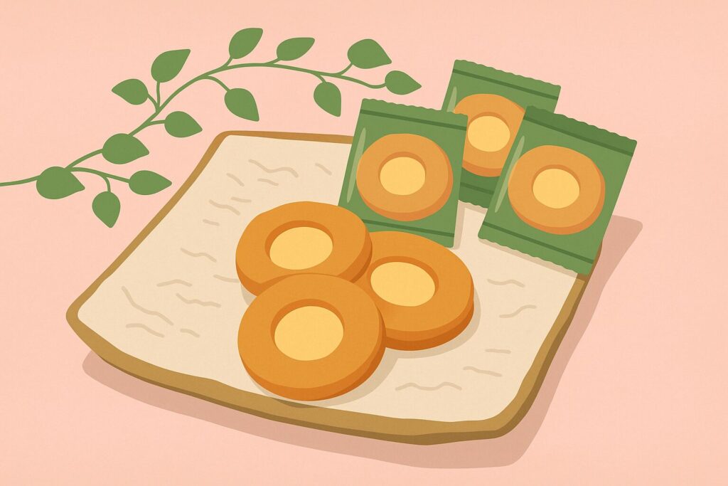 チーズおかきのカロリーと栄養成分について