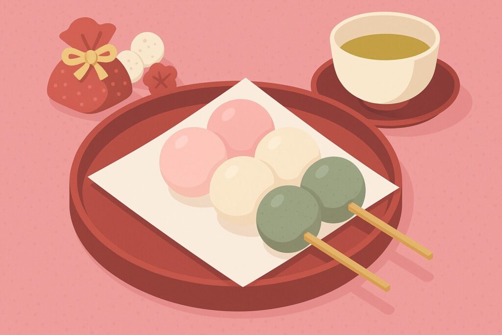 三色団子:太るのを防ぐダイエット対策