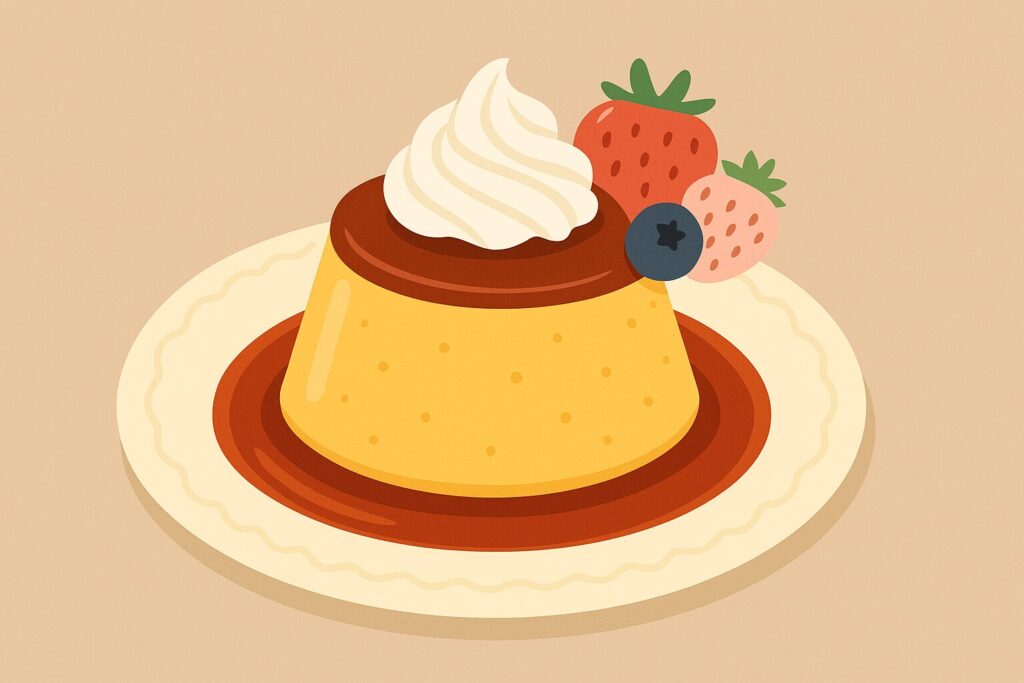 プリンの栄養とダイエット中のポイント
