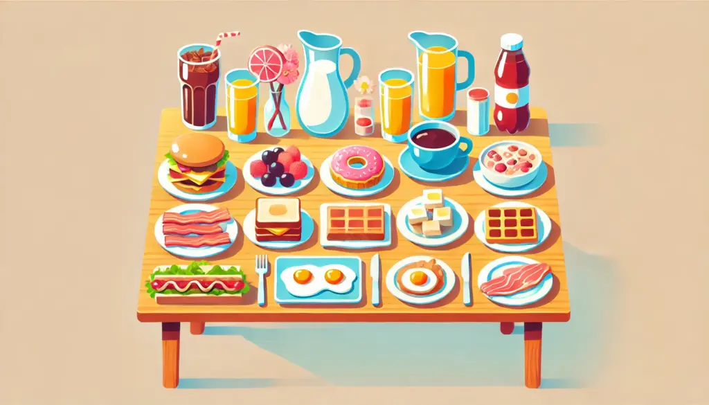 太る朝ごはんと痩せる朝ごはんの違い