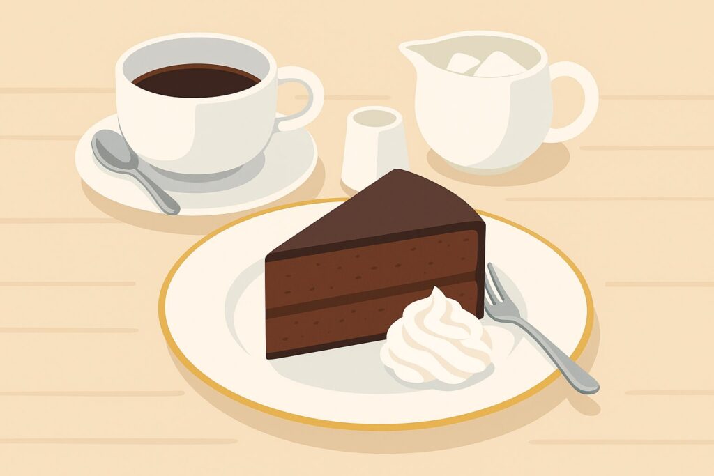 チョコレートケーキを食べると太って本当?