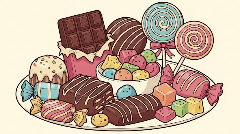 アーモンドチョコ:明治一粒のカロリーと他のお菓子とのカロリー比較