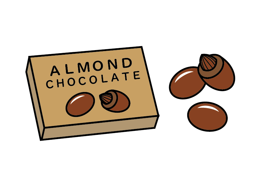 アーモンドチョコは本当に太る？カロリーと原因