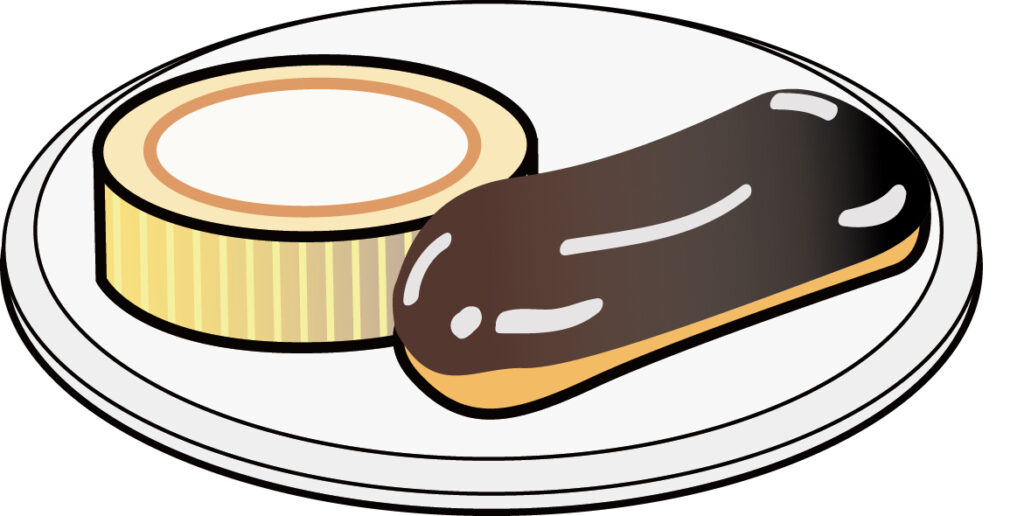 エクレアで太るのを防ぐ上手な食べ方