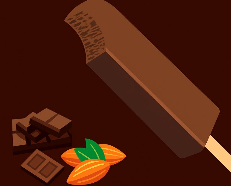ブラックチョコレートアイスバーは太る？成分から原因を解説