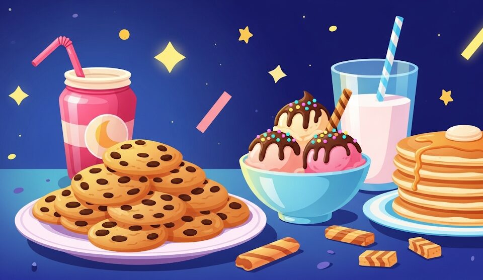 ホワイトチョコレート:夜寝る前に食べると太る?何時までが安全か