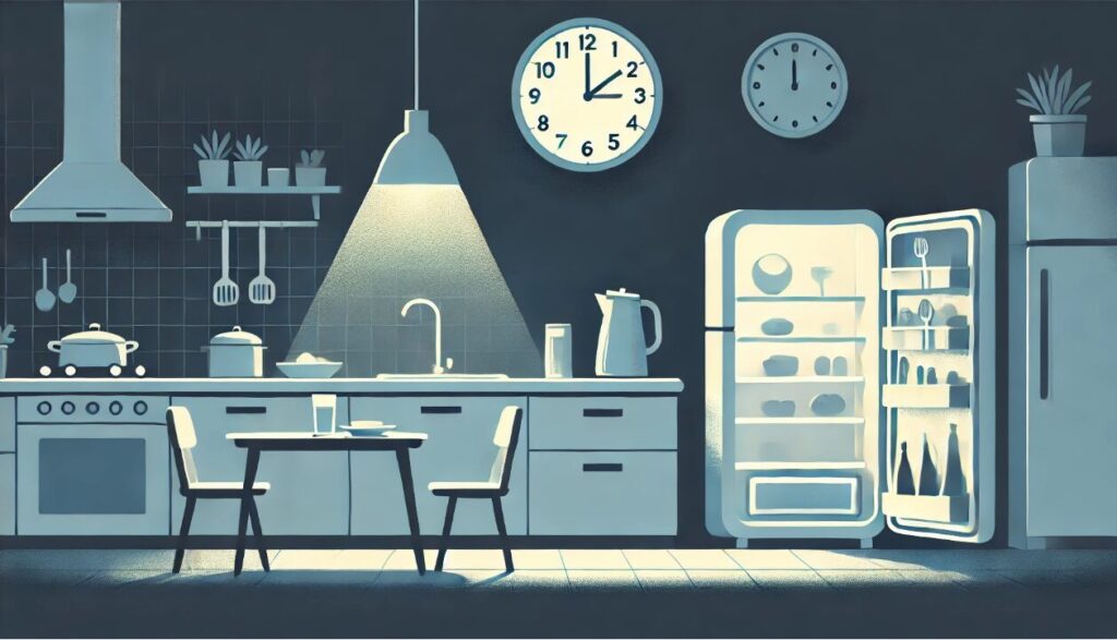 夜寝る前に食べると太る?何時までならOK?