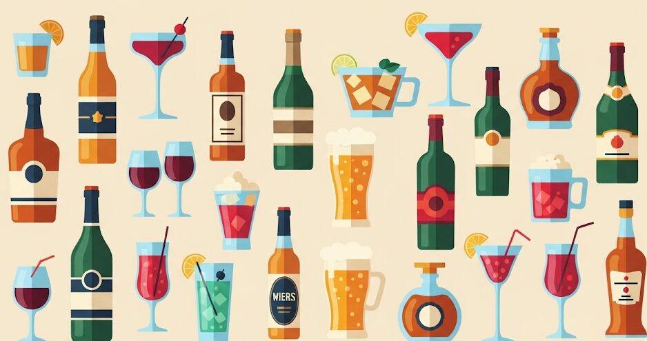 他のお酒とのカロリー比較でわかること