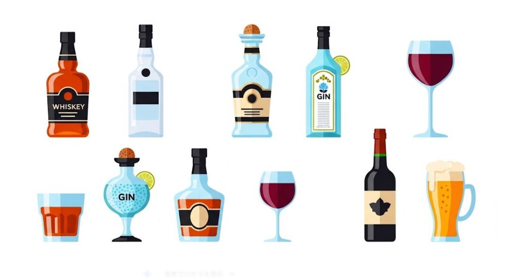 ノンアルハイボール:他のお酒とのカロリー比較で分かる立ち位置