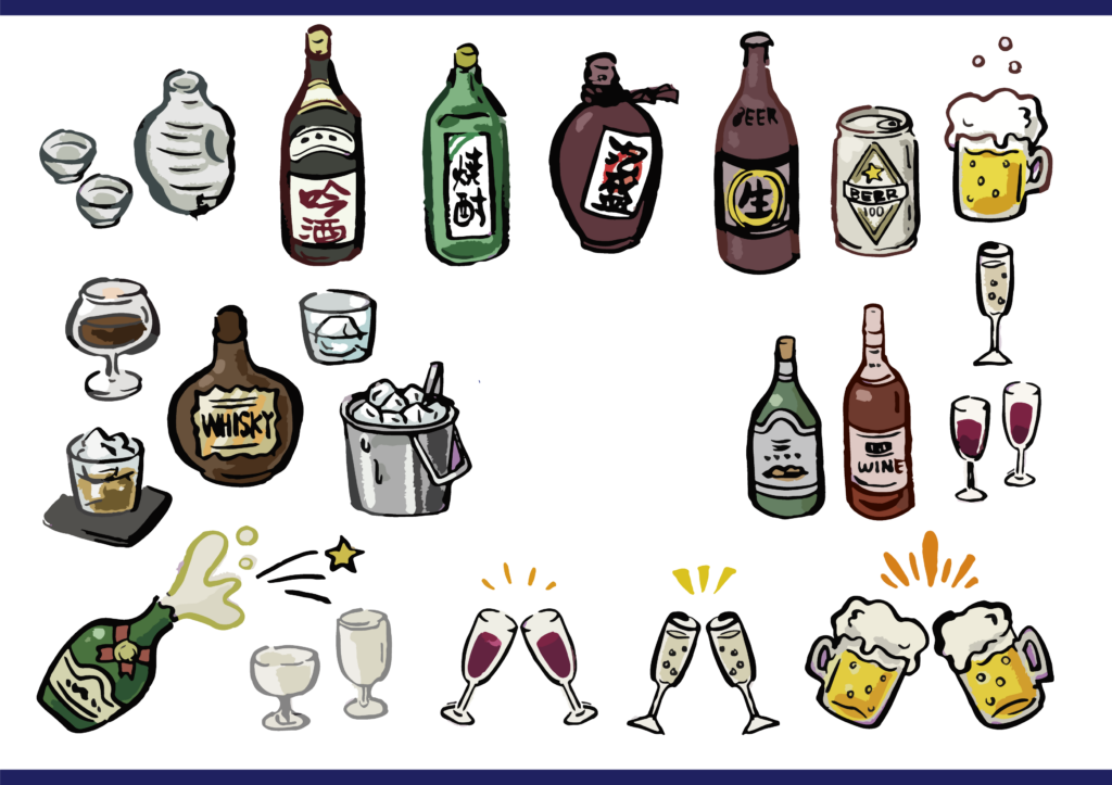 日本酒：他のお酒とのカロリー比較でわかること