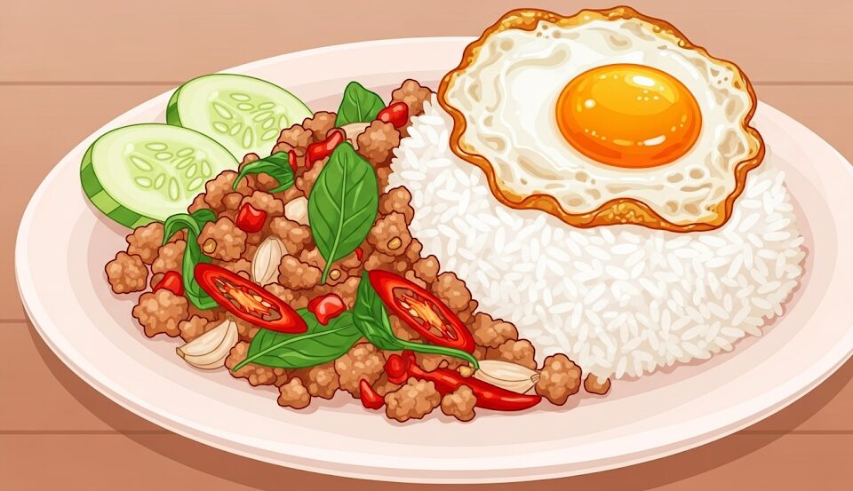 ガパオライスで太る原因とカロリーを徹底解説