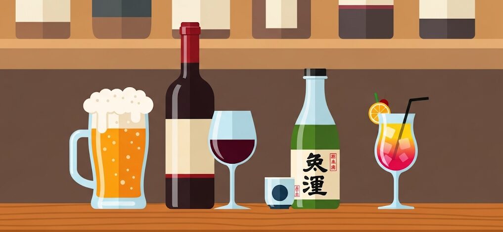 宝焼酎ハイボール：他のお酒とのカロリー比較で見る立ち位置