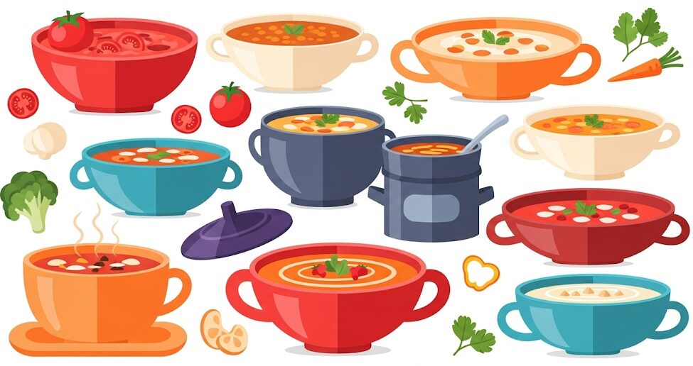 トムヤムクン:のスープ料理とのカロリー比較でわかること