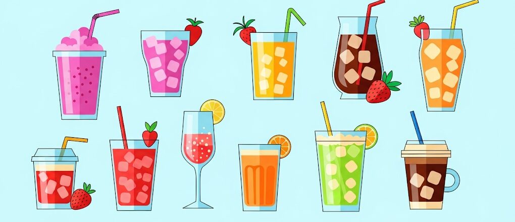 スタイルバランス:他の飲み物とのカロリー比較で分かる立ち位置