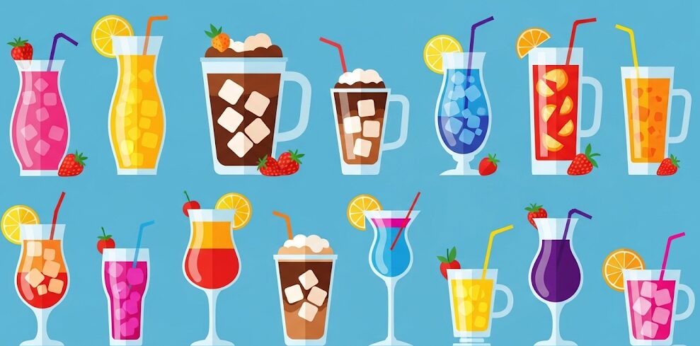甘酒豆乳:他の飲み物とのカロリー比較で見てみよう