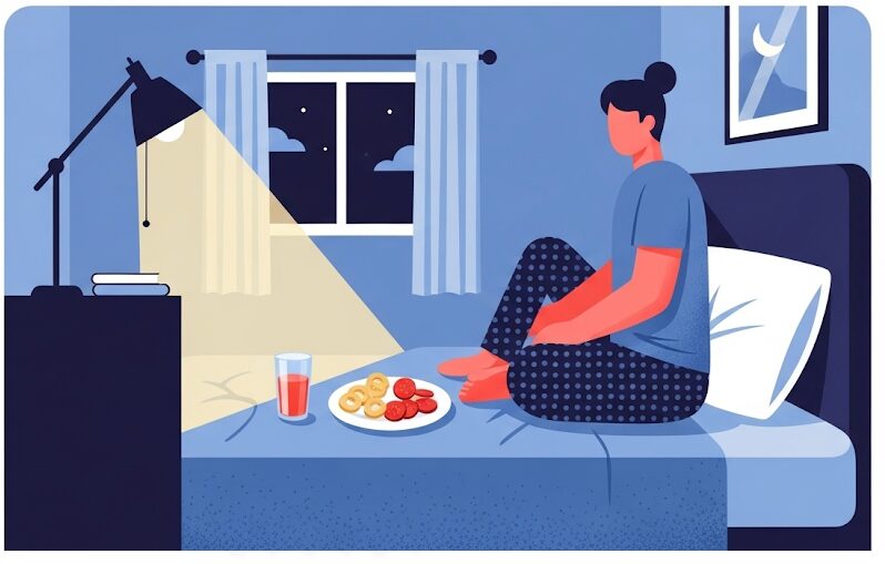 よっちゃんイカ:夜寝る前に食べると太る?何時までが安全か
