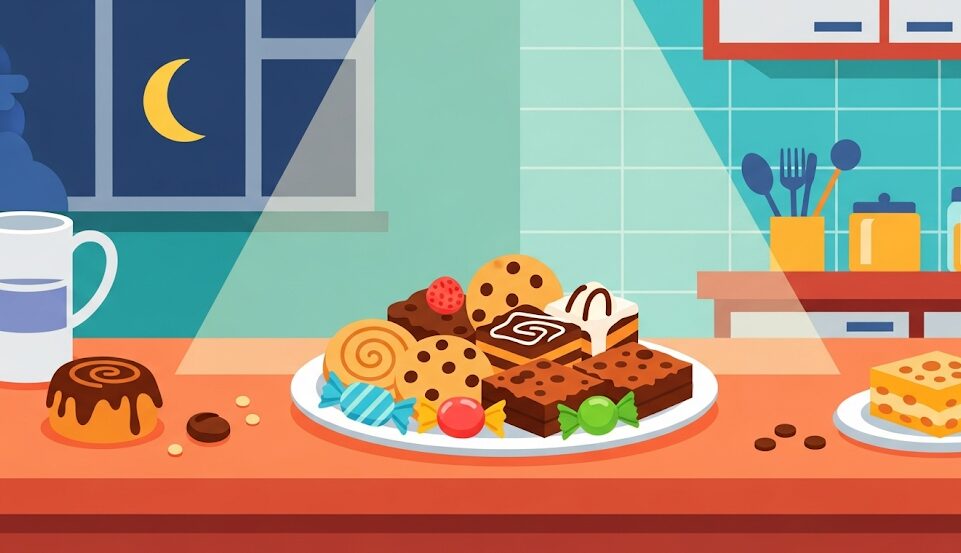スニッカーズ：夜寝る前に食べると太る？何時までがベスト？