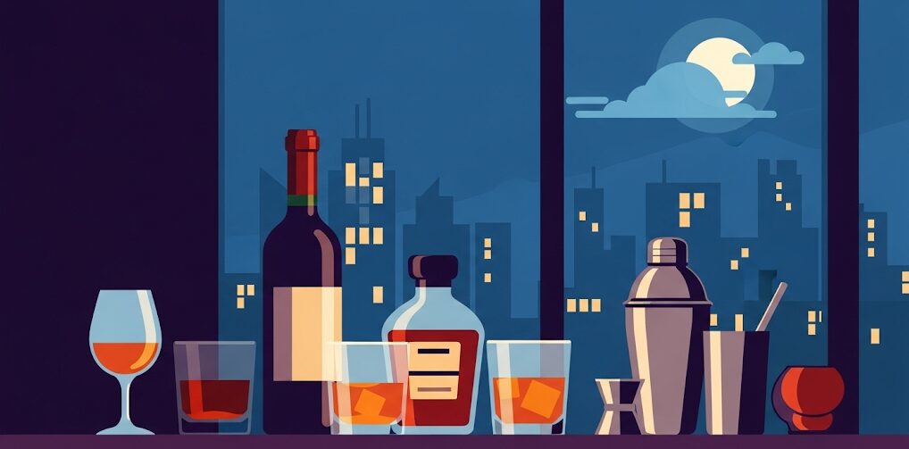 ジムビームアップル:夜寝る前に飲むと太る?何時までが安全か