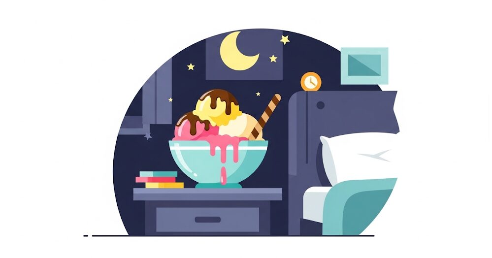 パリパリバー：夜寝る前に食べると太る？何時までが適切か