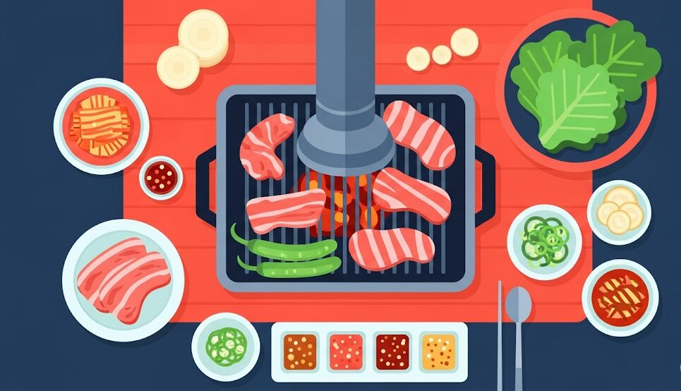 サムギョプサル:夜寝る前に食べると太る?食事は何時までOK?