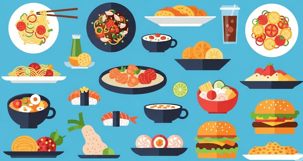 タイ料理:他の料理とのカロリー比較で検証