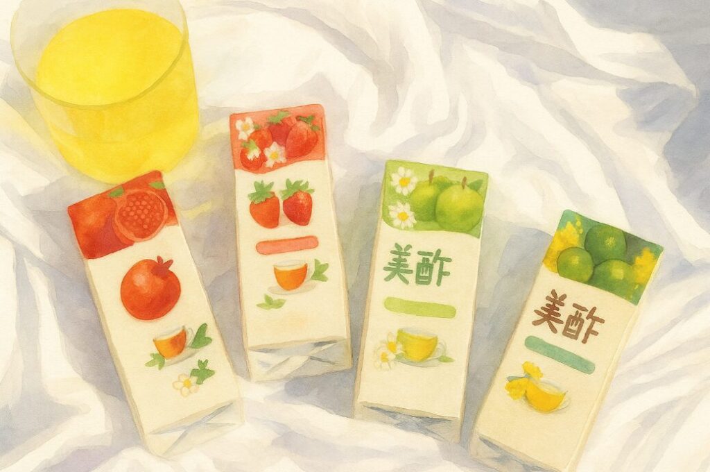 「美酢を寝る前に飲むと太る」を防ぐ飲み方