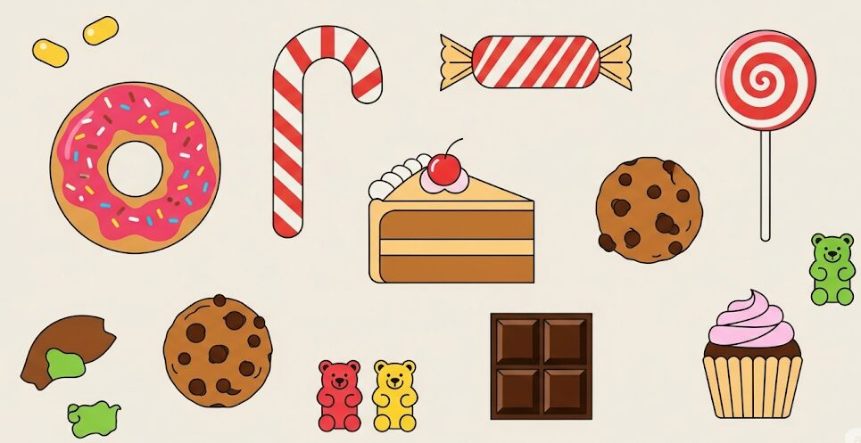 おからクッキー:他のお菓子とのカロリー比較をしてみた