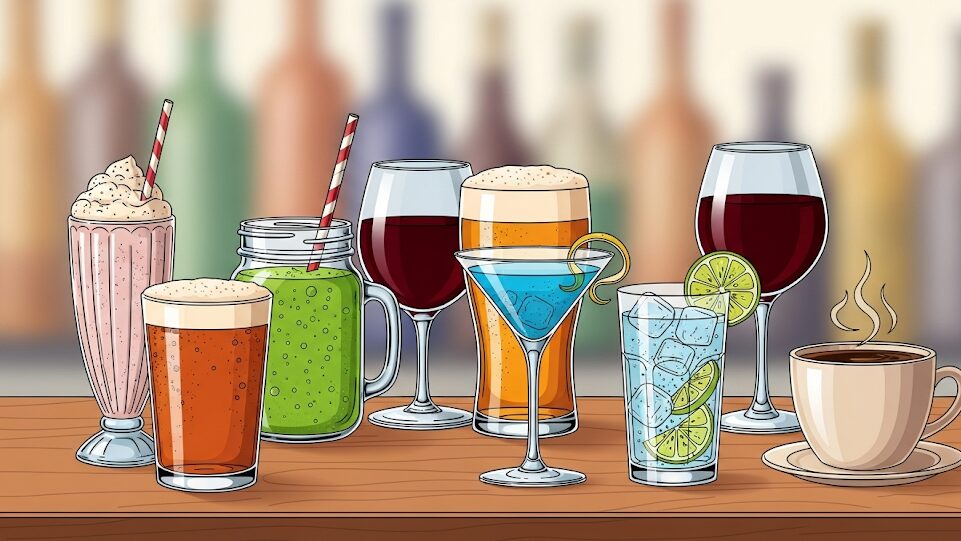 ヨーグリーナ：他の飲み物とのカロリー比較をしてみた