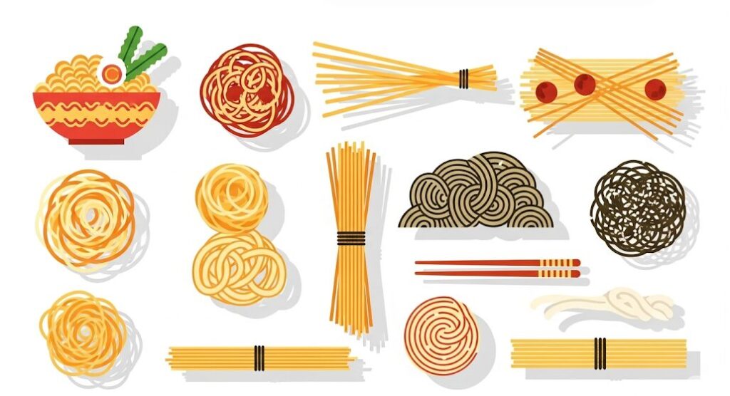 パッタイ:他の麺類とのカロリー比較で見る立ち位置