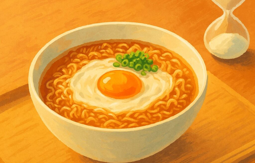 チキンラーメンで太る？カロリーと原因を解説