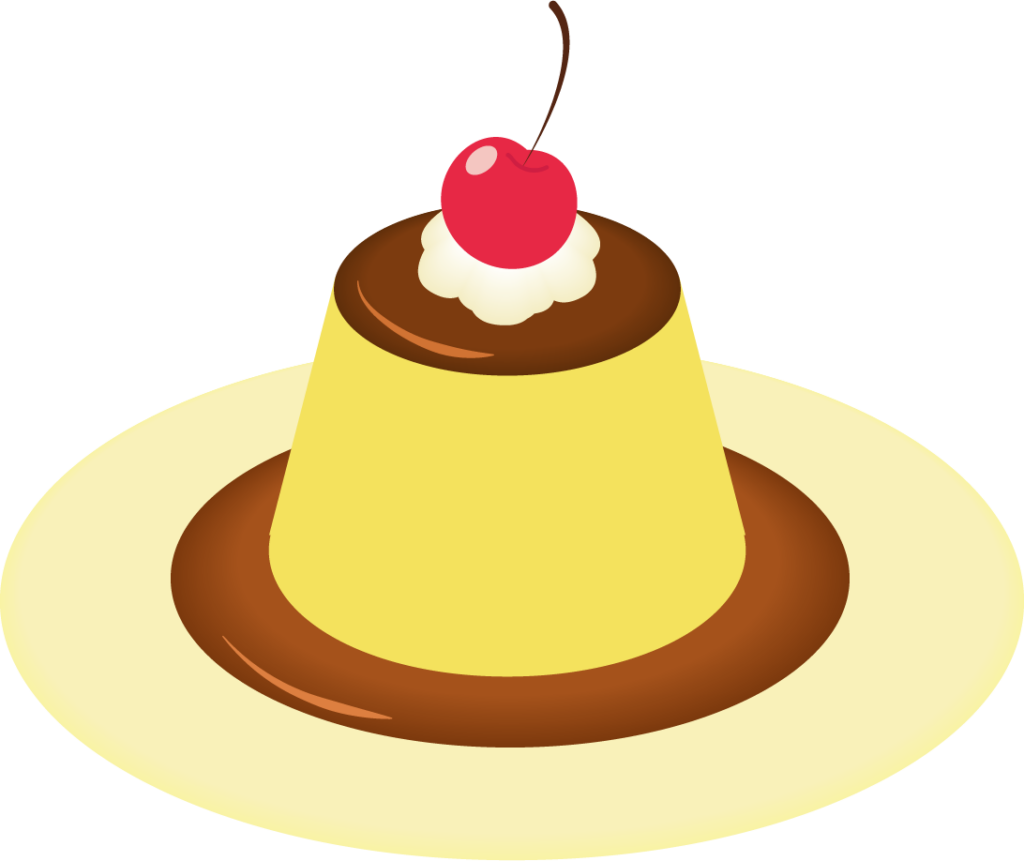 ゼリー：スイーツの定番プリンとの比較