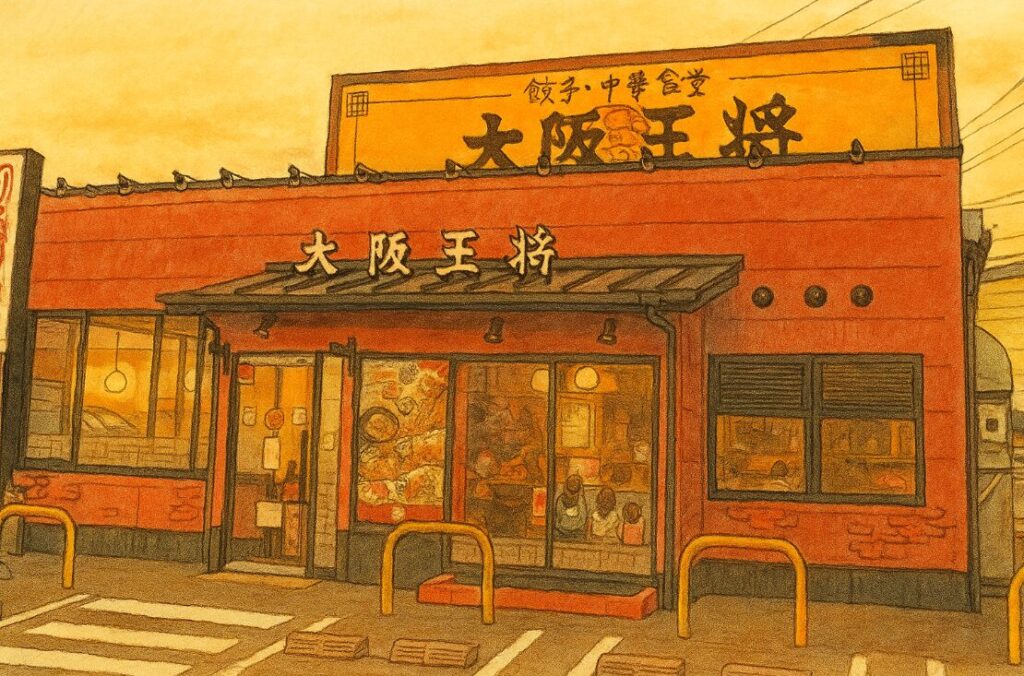 大阪の王将ダイエット中のメニュー選び