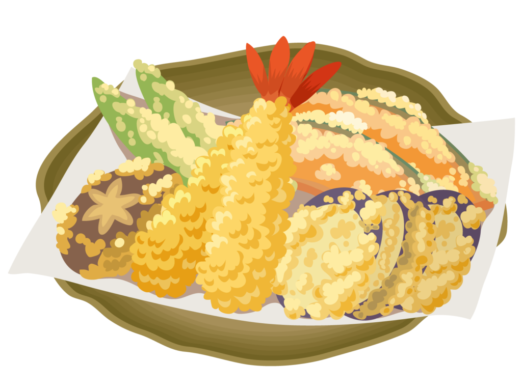 かき揚げ:他の天ぷらとのカロリー比較で分かること