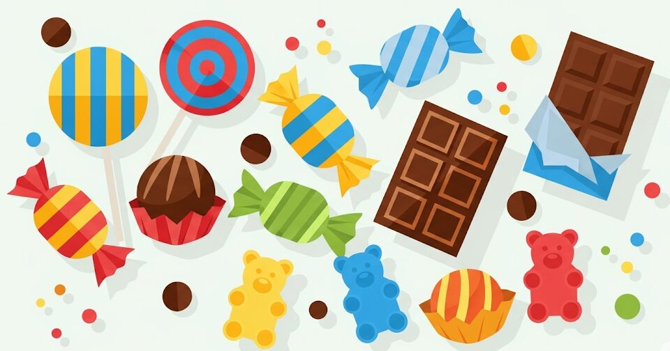 飴とチョコレートどっちが太るか徹底検証